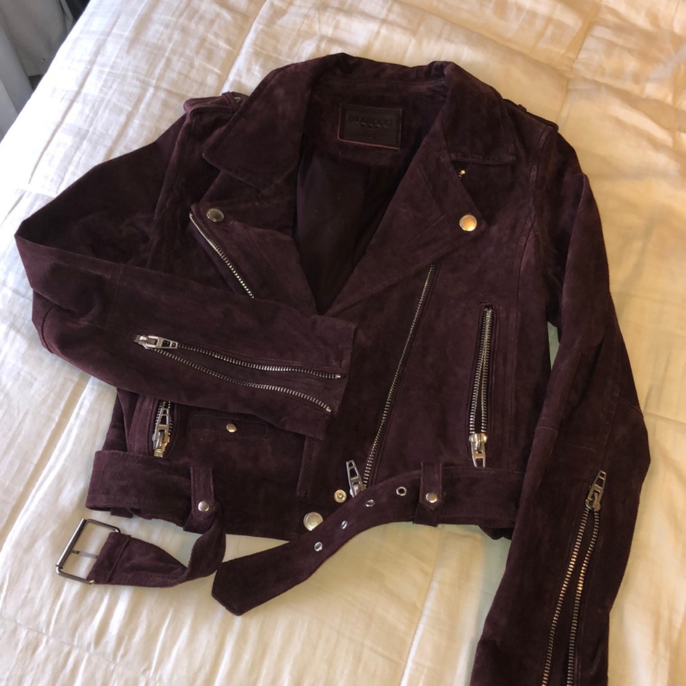 Suede Moto jacket